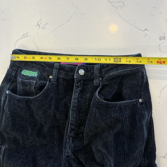 Empyre Tori Corduroy Cargo Pants Black Women’s Size 6 - Picture 7 of 11